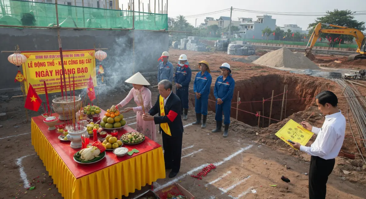 Chú thích ảnh: Hình minh họa ngày động thổ đẹp tháng 6 năm 2026