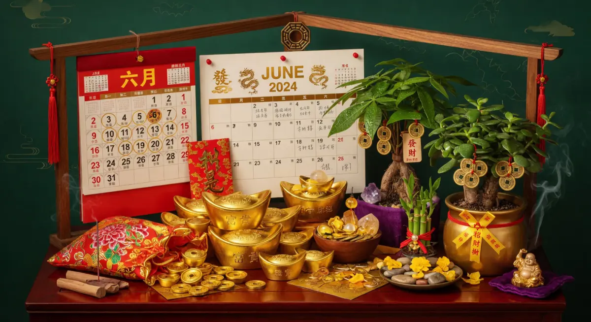 Hướng dẫn bày trí góc tài lộc phong thủy tháng 6
