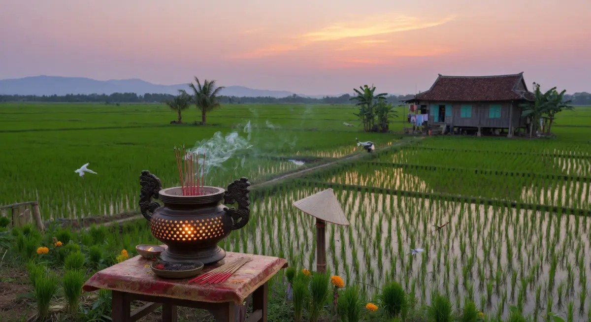 Hình ảnh minh họa giấc mơ thấy lửa mang ý nghĩa cân bằng phong thủy